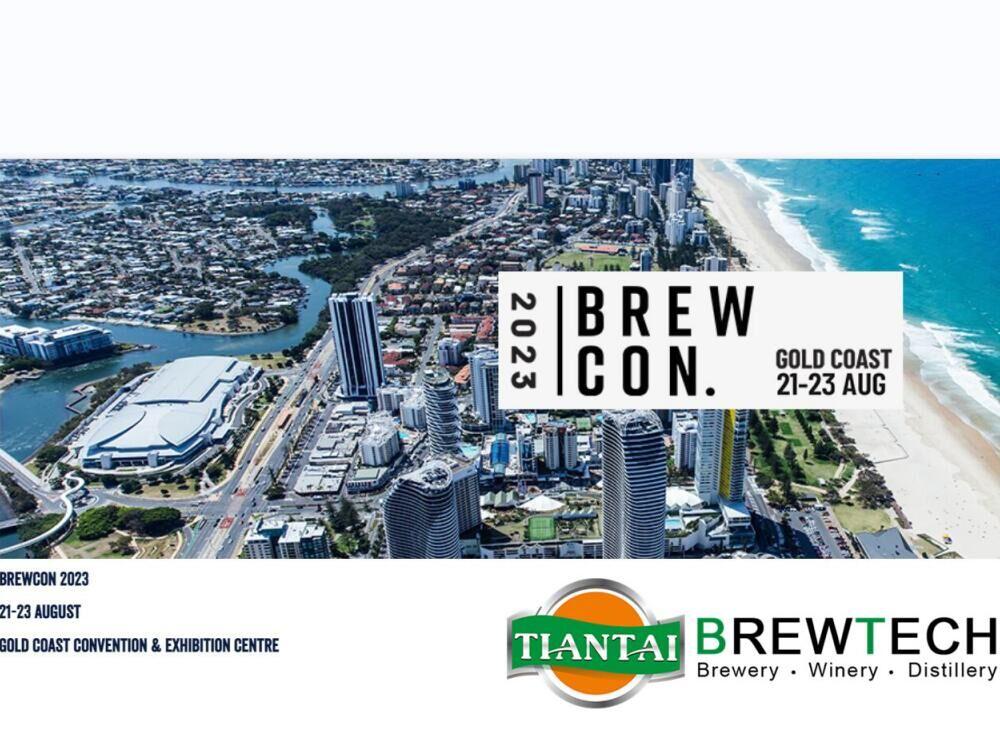 <b>Tiantai Beer Equipment Co will attend Brewcon 2023 in Australia</b>